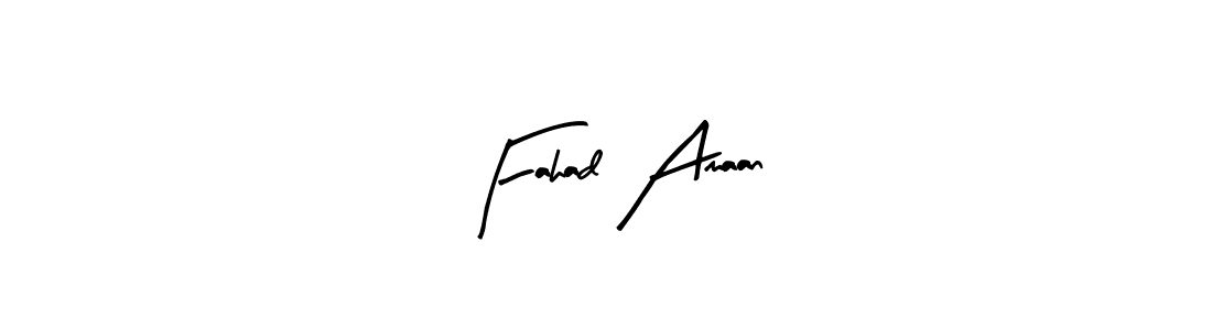Make a beautiful signature design for name Fahad Amaan. Use this online signature maker to create a handwritten signature for free. Fahad Amaan signature style 8 images and pictures png